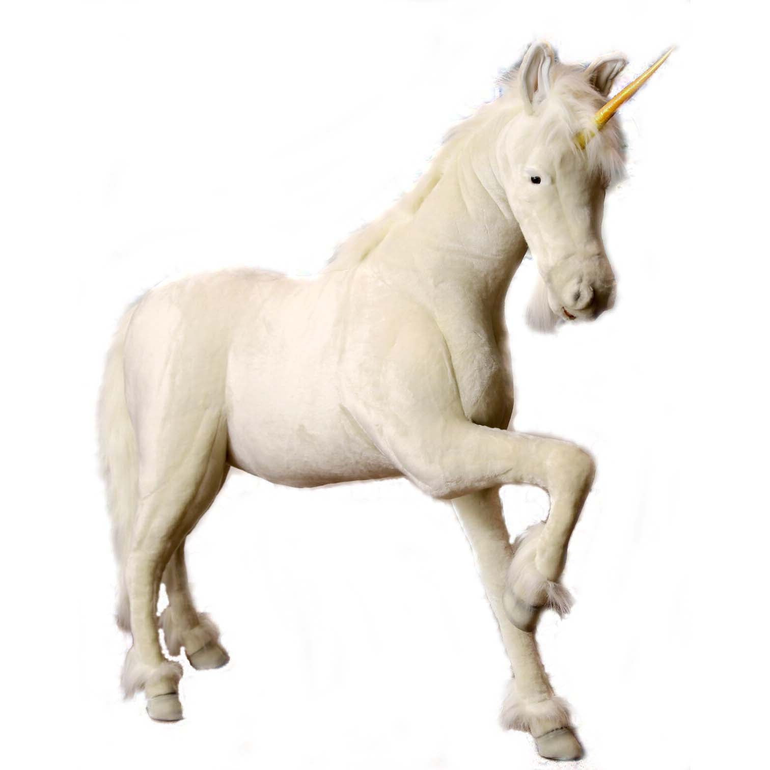 Hansa Studio Life - Size Standing Unicorn, 59''L x 59''H