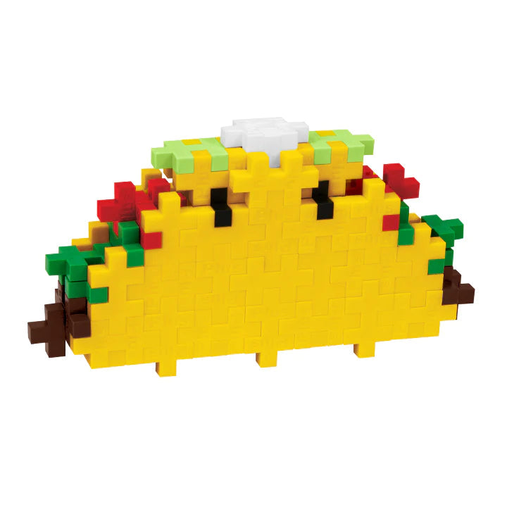 Plus-Plus Building Tube Toy - Taco Design