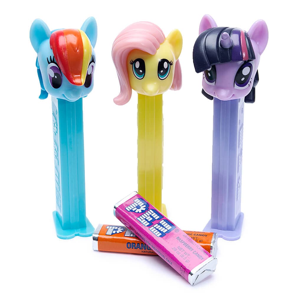 Collectible My Little Pony Assorted Styles PEZ Blister Card Candy Dispenser