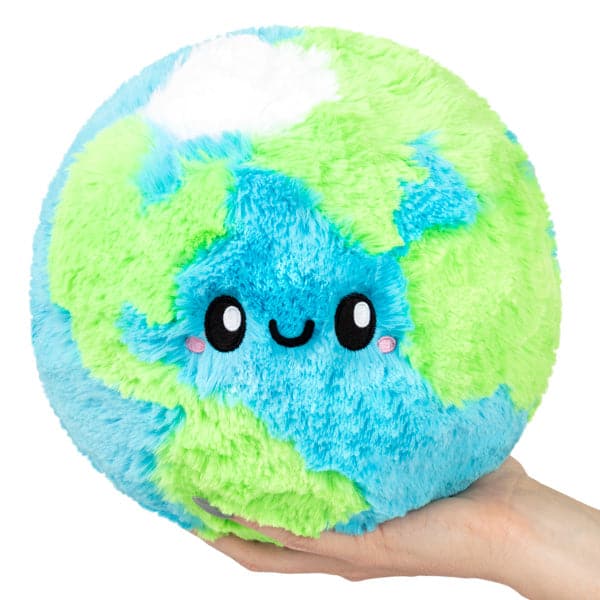 Mini Stress - Relief Squishable Toys Featuring 7 Earth Designs