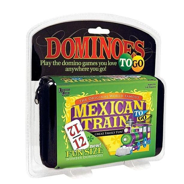 Portable Mexican Train Dominoes Set - The Ultimate Travel Domino Game