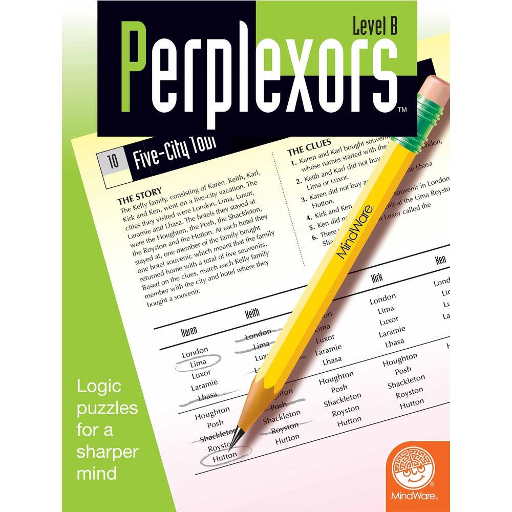 Perplexors Logic Puzzles - Level B for Ages 10 to 11