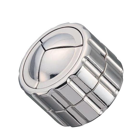Hanayama High - Quality Cast Metal Puzzle - Cylinder - Difficulty Level 4