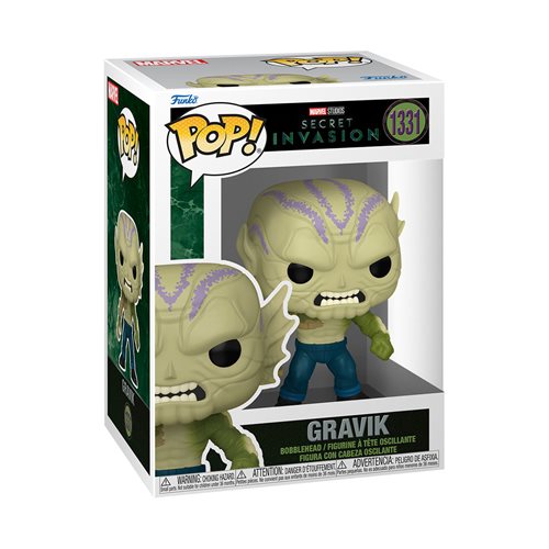 Marvel Secret Invasion - 3 3/4-Inch Gravik Funko Pop Vinyl Collectible Figure
