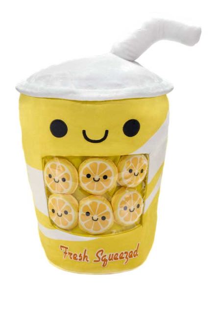 Eleven - Inch Bright and Bubbly Lemonade - Themed Plush Toy