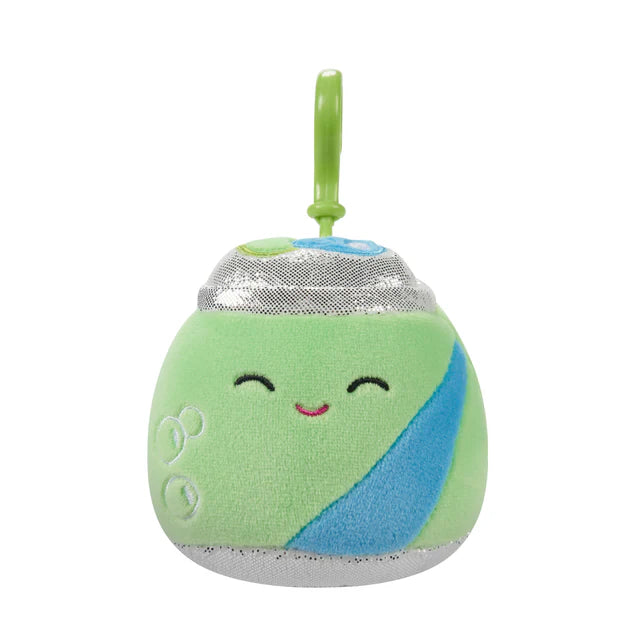 3.5-inch Neon Squishmallows Junk Food Plush Clip-On Toy