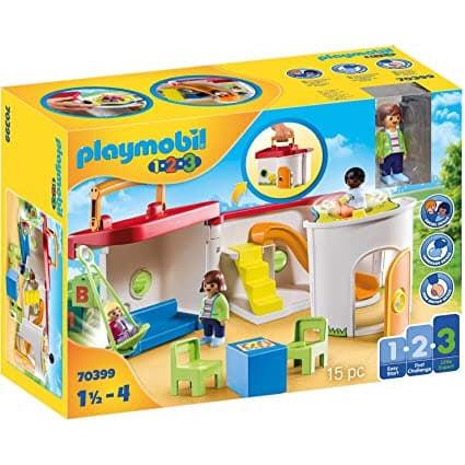 Portable 1.2.3. My Take - Along Preschool Playset for On - the - Go Fun