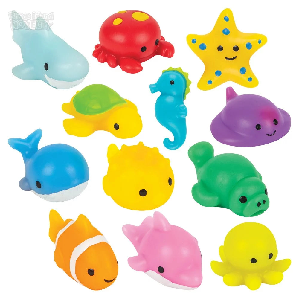 1.5-Inch Assorted Gummy Sea Life Animals - Irresistible Impulse Toys