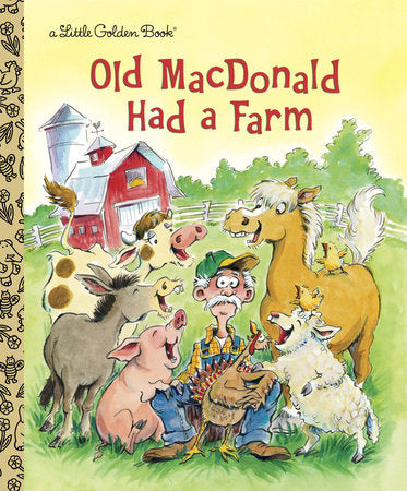 A New Edition of the Classic Children's Singalong Song 'Old MacDonald Had a Farm' in Little Golden Book Format