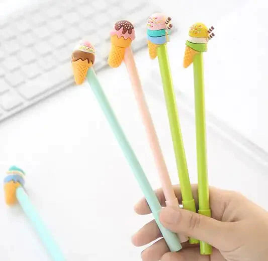 Gelato-Style Gel Ink Ballpoint Pen for Smooth Writing