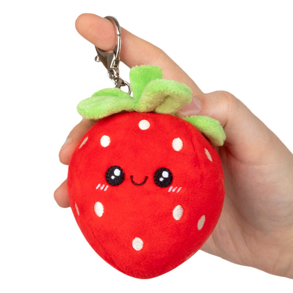 Micro Comfort Food Squishables - Set of 3 Strawberry Shaped Items