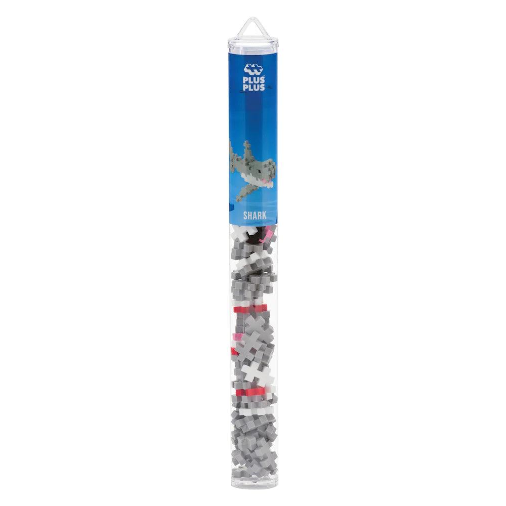 Plus-Plus Building Tube Set - Fascinating Shark Design