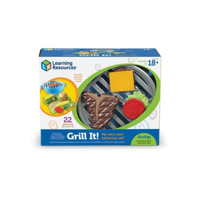 New Kids' Pretend Kettle-Style Grill - Fun for Ages 2 and Up