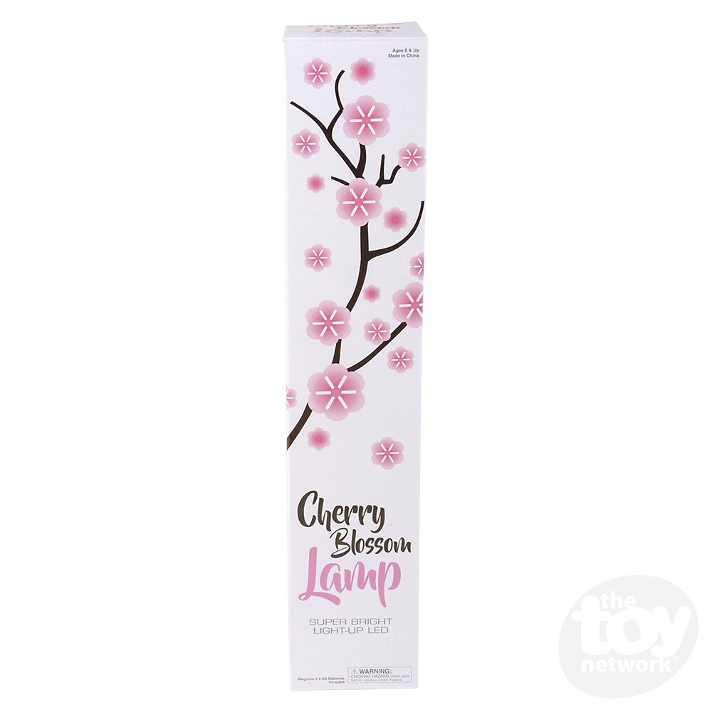 18-Inch Artificial Cherry Blossom Tree Decorative LED Lamp for Room and Dorm