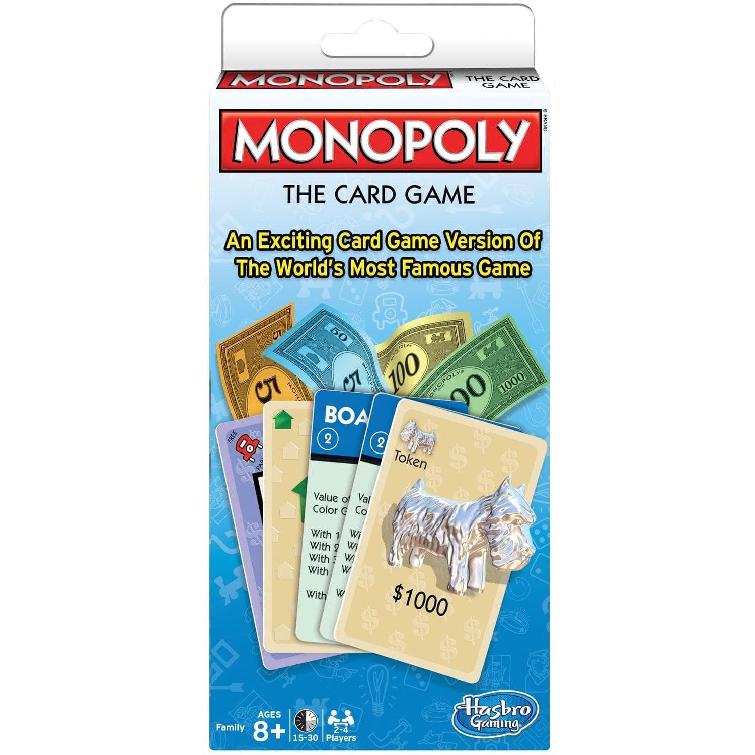 Exciting Monopoly Card Game for Travel and Family Fun