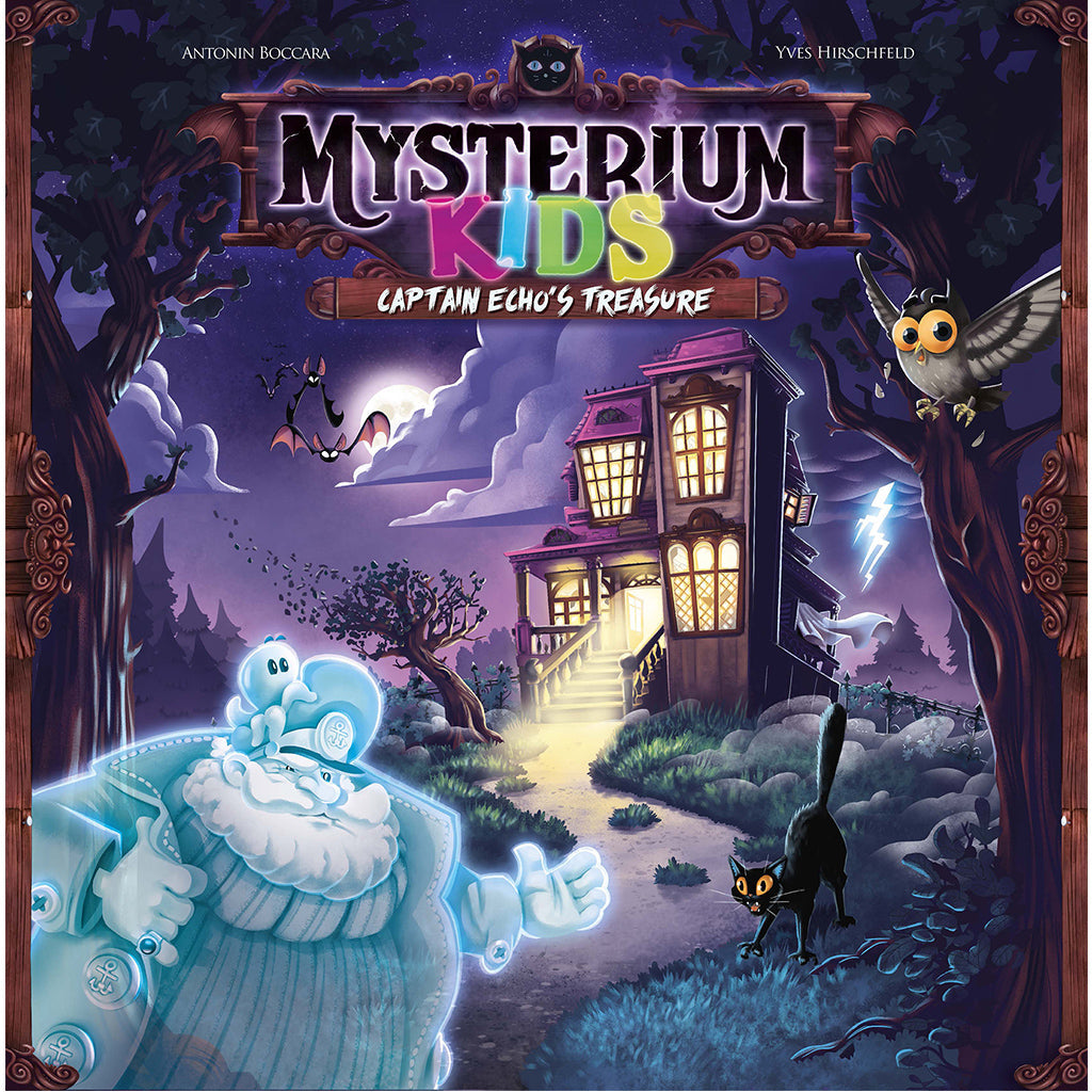 Mysterium Kids Cooperative Board Game: Captain Echo's Hidden Treasure