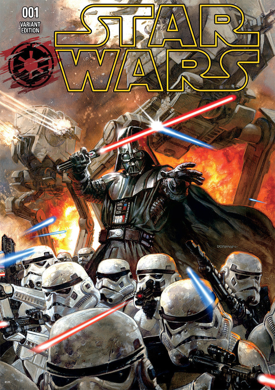 Star Wars: A 500-Piece Jigsaw Puzzle Depicting Darth Vader and the Imperial Army