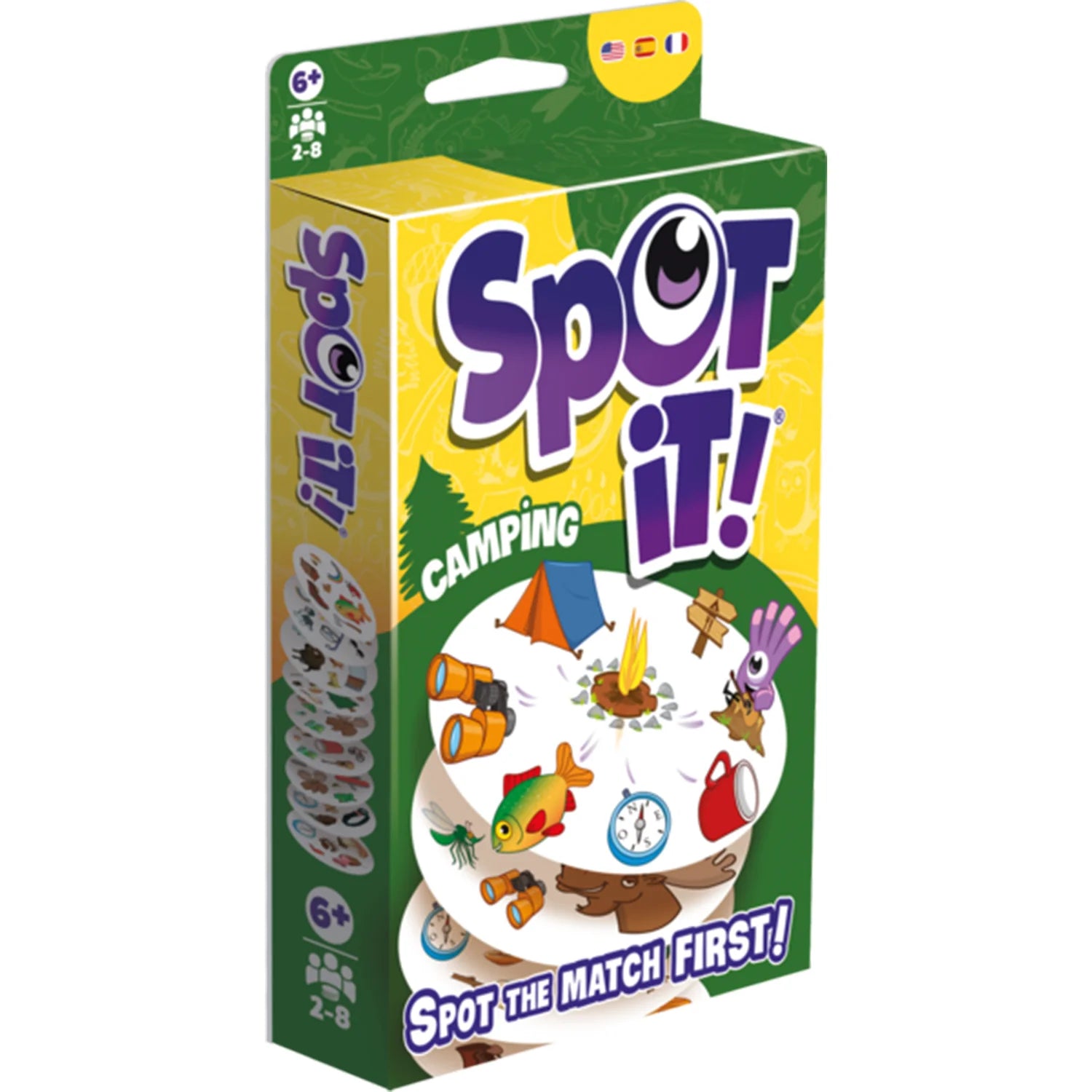 Exciting Spot It! Camping Themed Card Game for Outdoor Fun