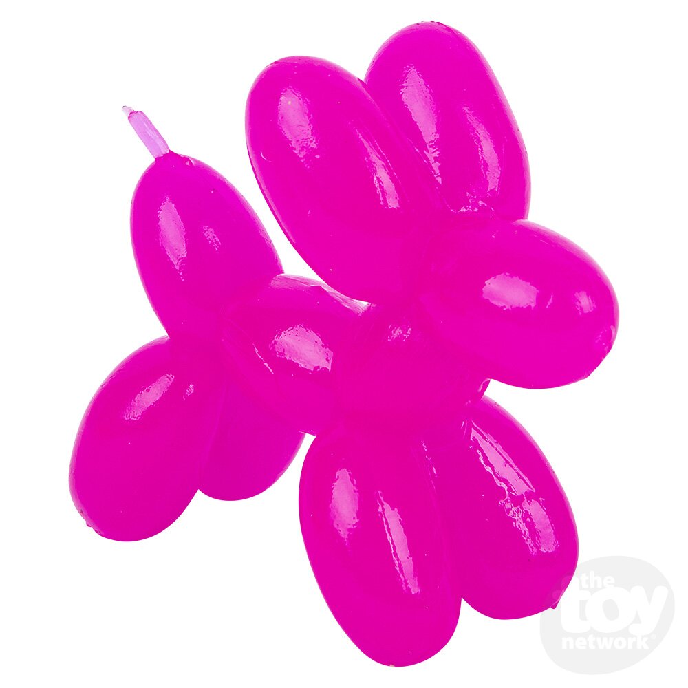2.5-Inch Durable Rubber Balloon Dog Toy