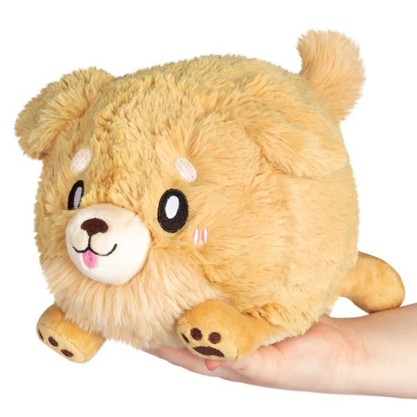 Adorable Golden Mini Squishable Puppy for Cuddling