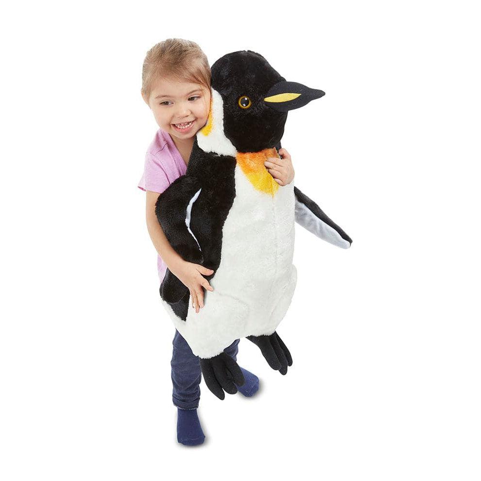 Giant Lifelike Plush Penguin - A Realistic Animal Stuffed Toy