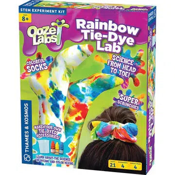 DIY Rainbow Tie - Dye Science Lab Kit for Fashionable Creations