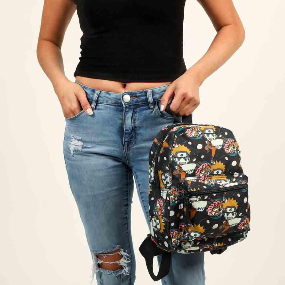 Naruto Themed Ramen Toss All-Over Print (AOP) Mini Backpack for Fans
