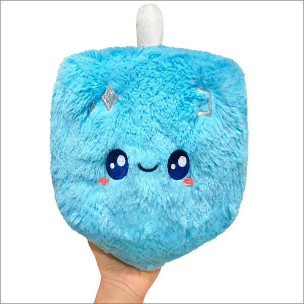 Cute Mini Squishable Fur Dreidel for Fun and Cuddling