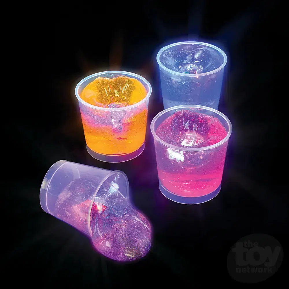 2.5-Inch Flashing Crystal Putty with Assorted Vibrant Colors
