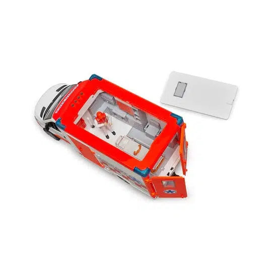 Mercedes-Benz Sprinter Ambulance Toy Model with Driver Figure