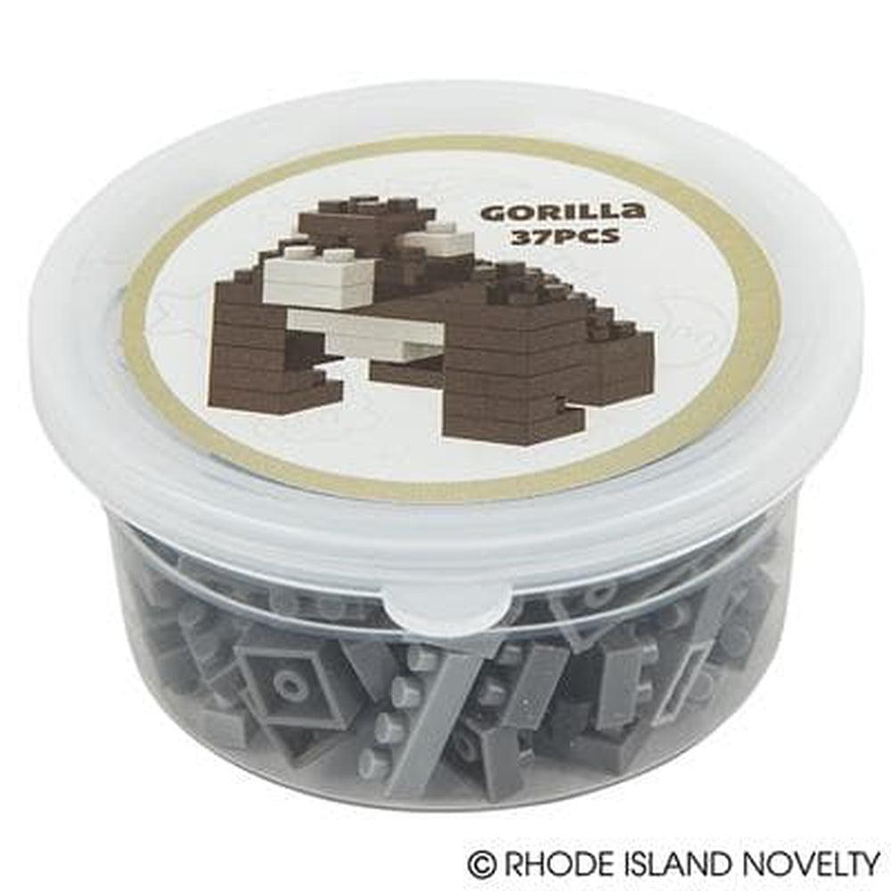 Mini Building Blocks Collection - 37 - Piece Gorilla Figure Set