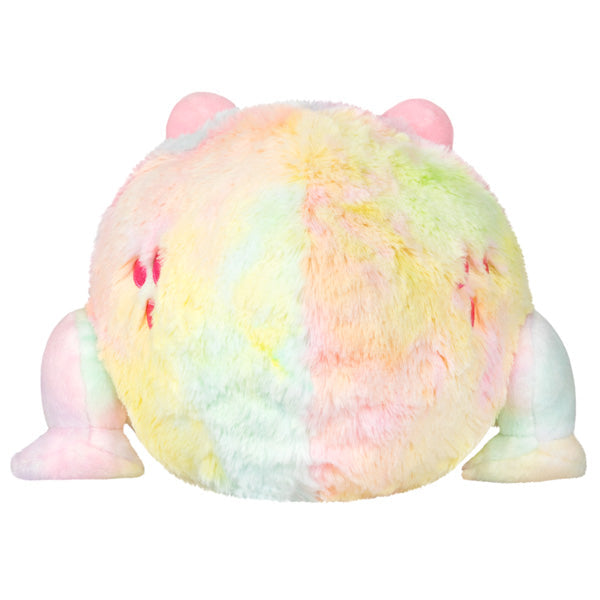 Small Squishable Tie - Dye Frog Toy for Decoration and Gifting