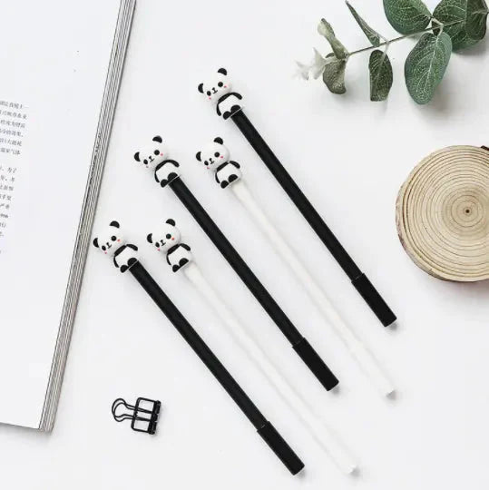 High - Performance Panda Gel Pen with Fine Tip and Long Lifespan