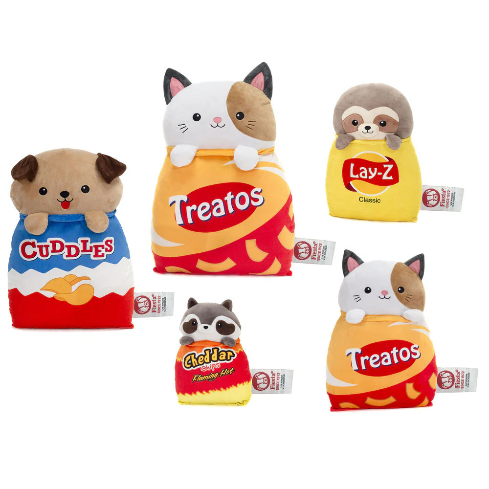 15-Piece Set of Parody Pals Snack Chip Bags