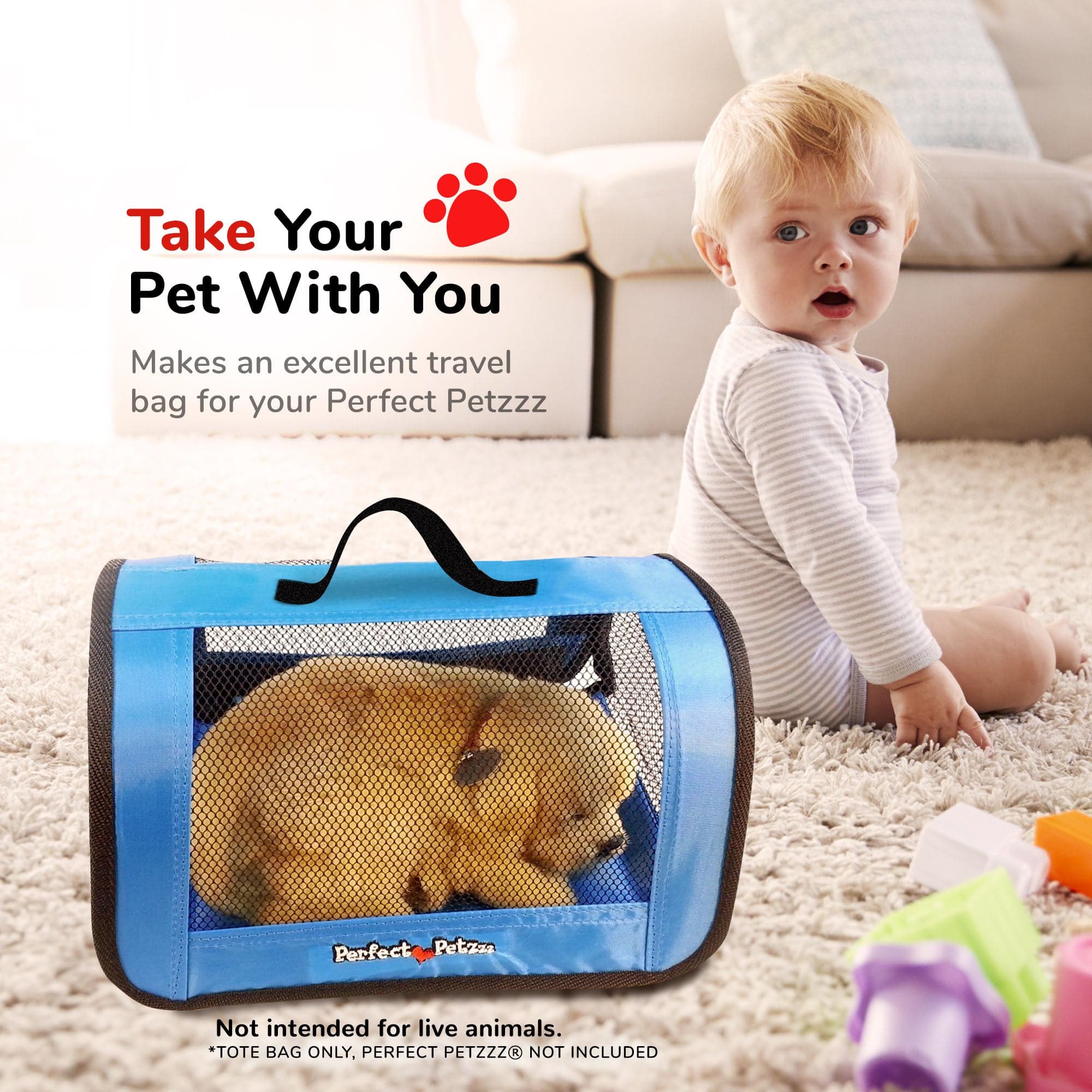 Blue Tote - Ideal Accessories for Perfect Petzzz